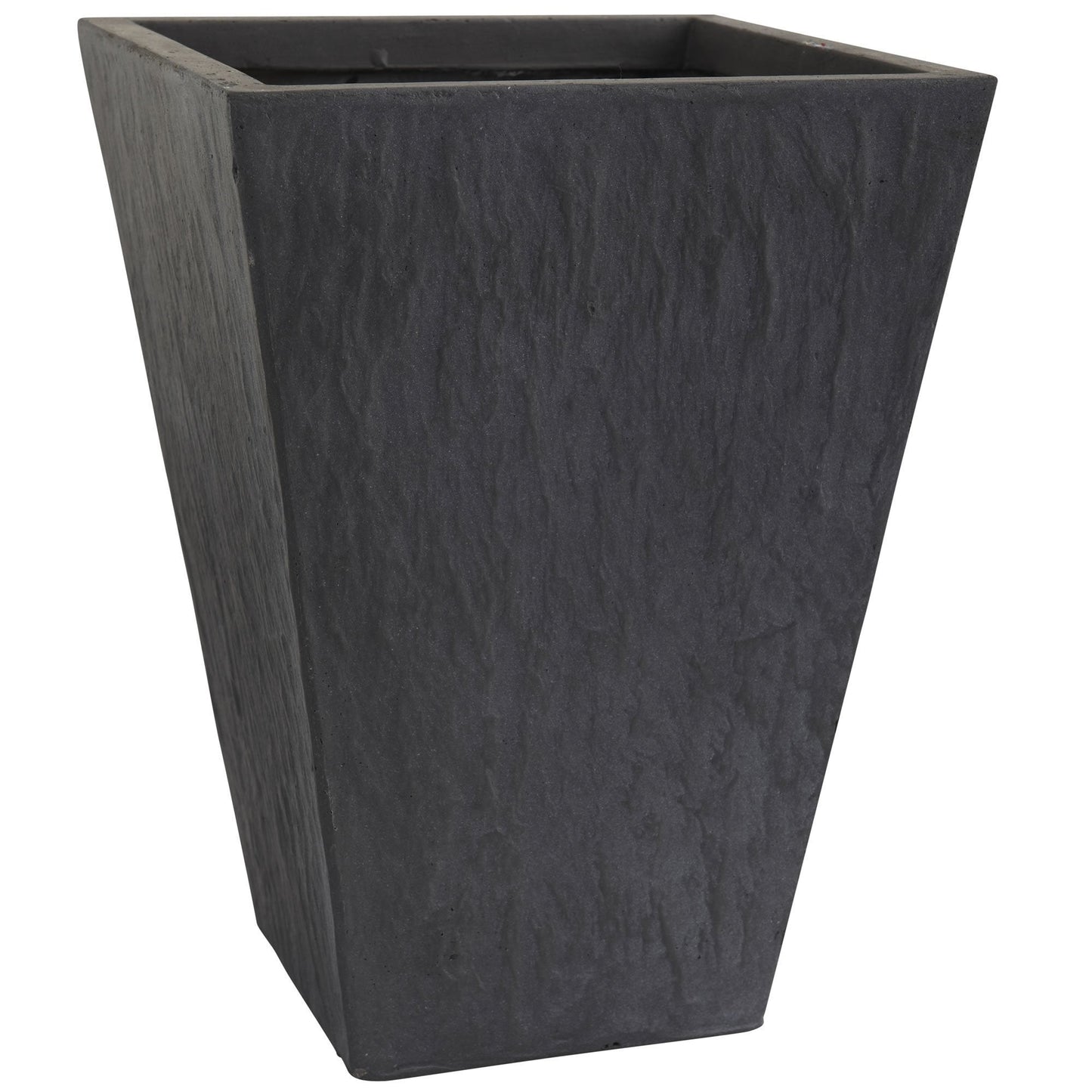 16” Slate Planter (Indoor/Outdoor) by Nearly Natural