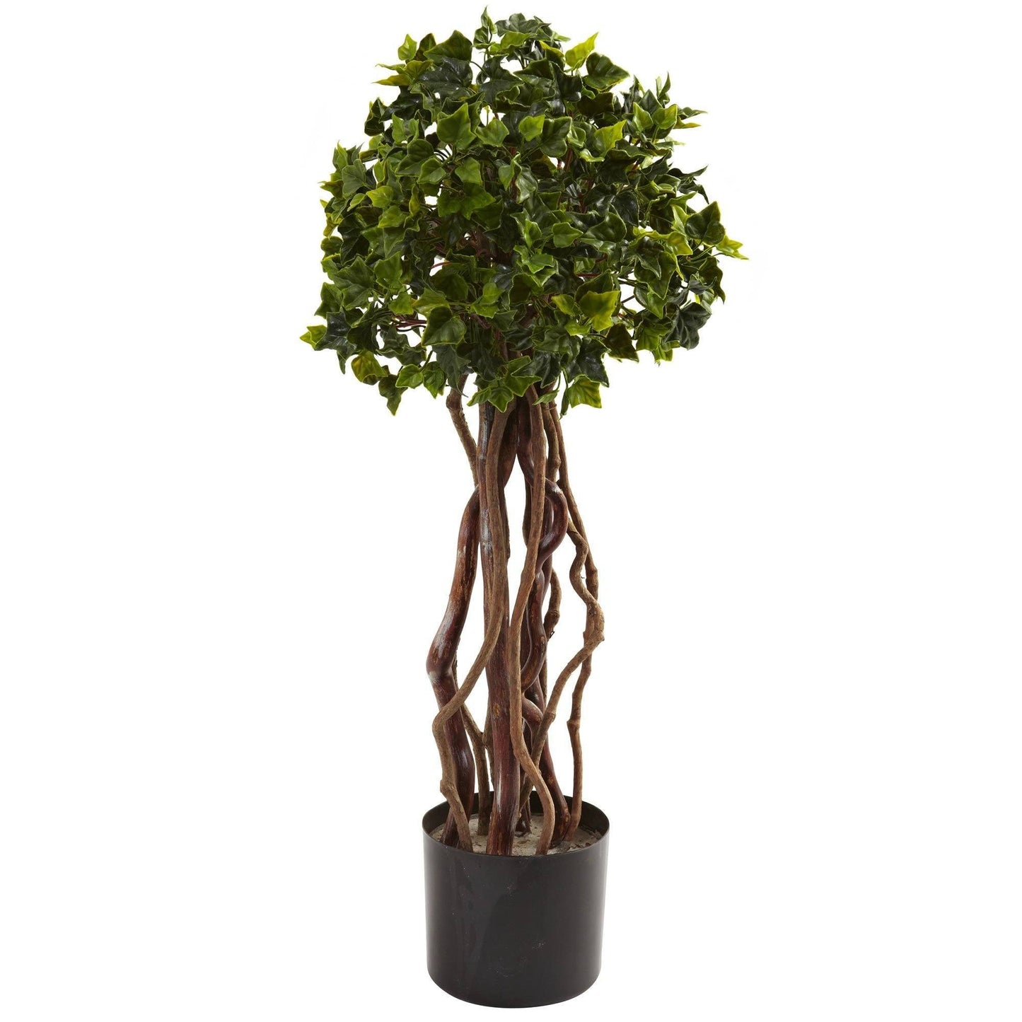 2.5’ English Ivy Topiary UV Resistant (Indoor/Outdoor) by Nearly Natural