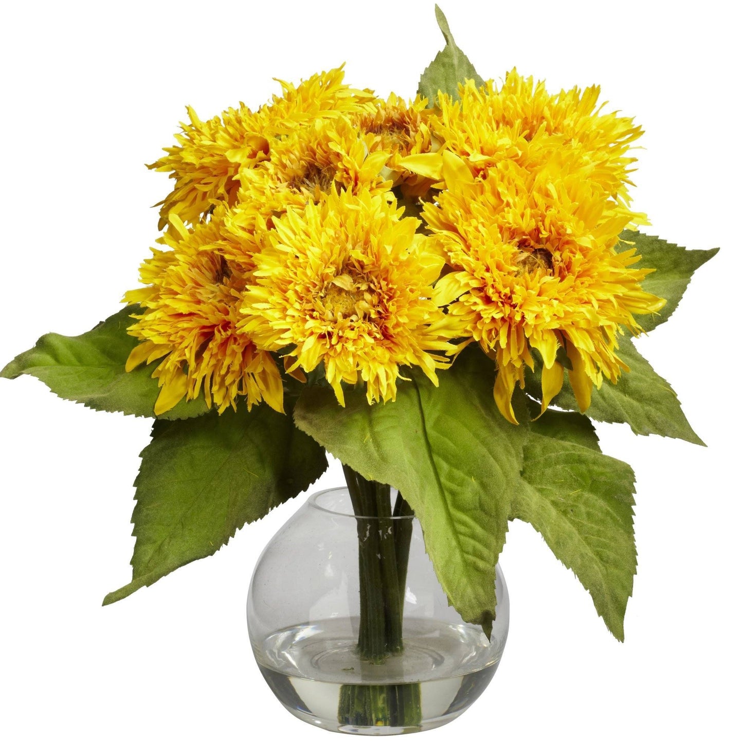 Golden Sunflower Arrangement by Nearly Natural