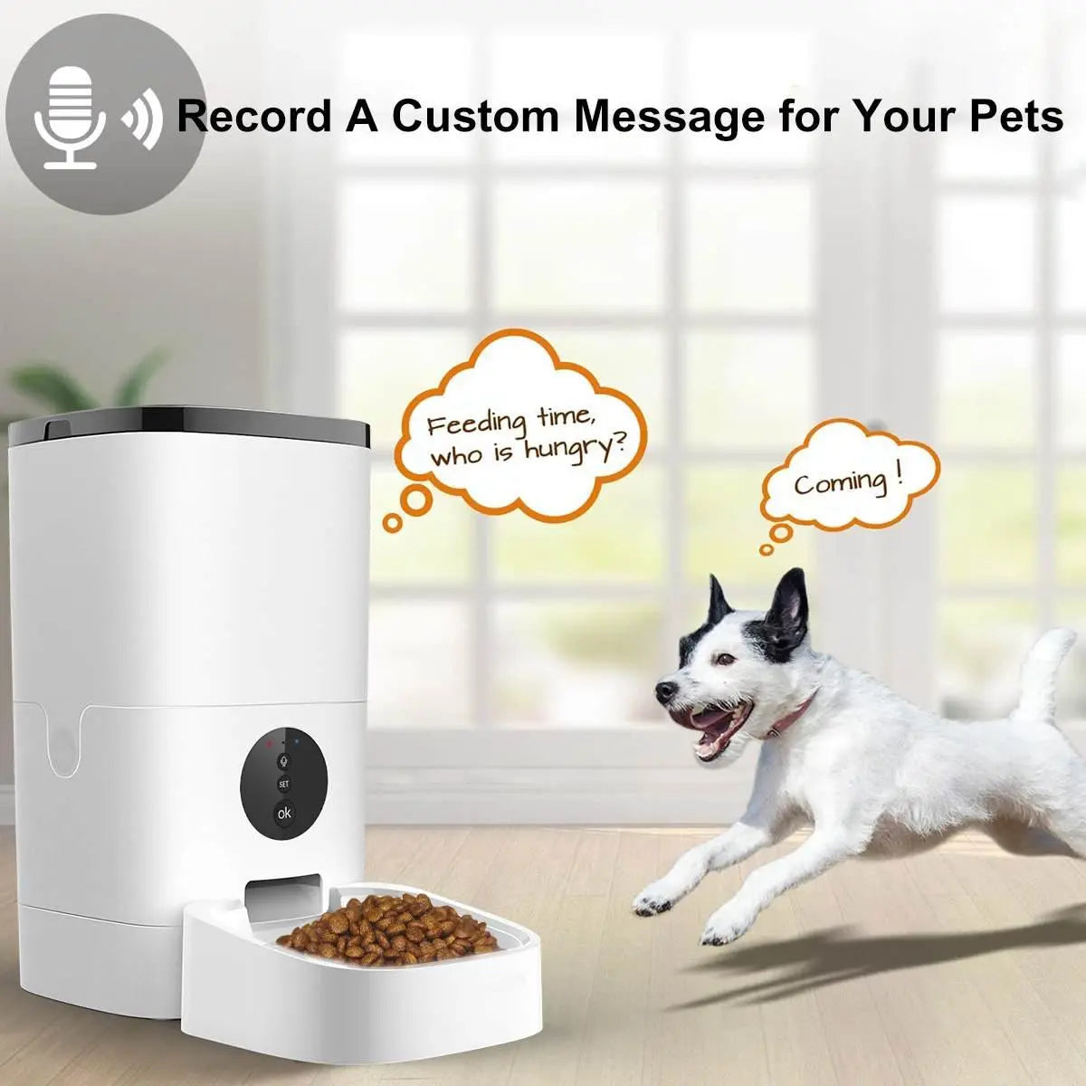 Automatic Pet Feeder - 6L Capacity by GROOMY