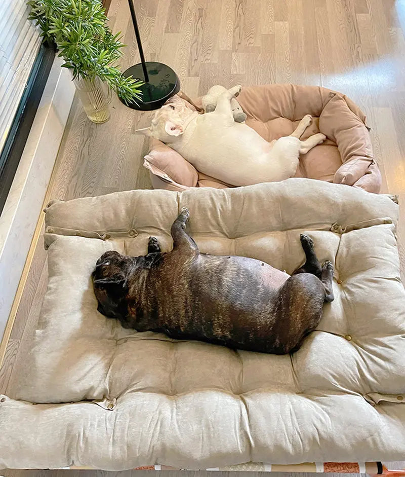 Fluffy Dog Bed - Comfortable Sleeping Bed by GROOMY