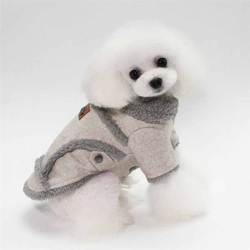 Fleece Dog Coat - Dog & Cat Apparel by GROOMY