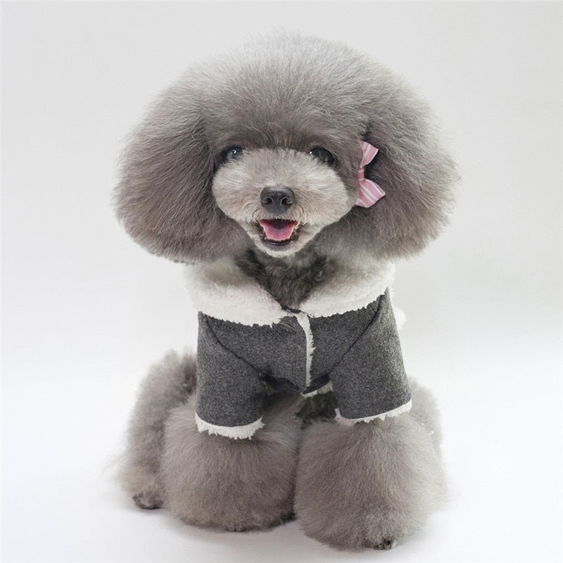 Fleece Dog Coat - Dog & Cat Apparel by GROOMY