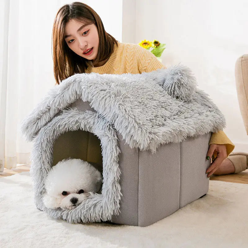 Indoor Dog House Style C -  Foldable & Washable by GROOMY