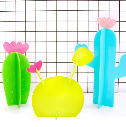 Acrylic cactus set by Kailo Chic