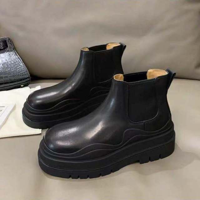 Demonia Two Tone Platform Boots by White Market