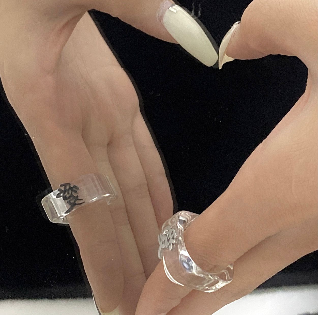 "LOVE" Ring by White Market